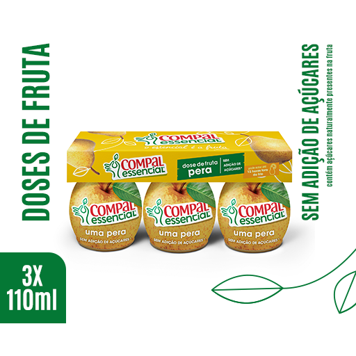 COMPAL ESSENCIAL PERA 3x110 ML